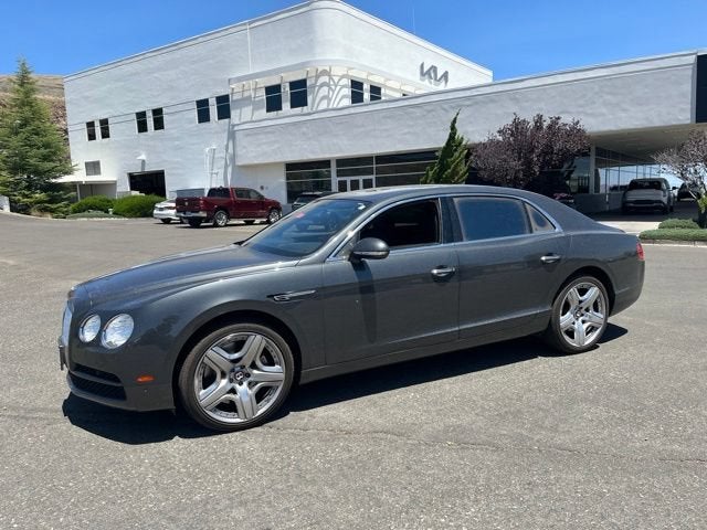 2015 Bentley Flying Spur V8 in Velvet — front three-quarter view